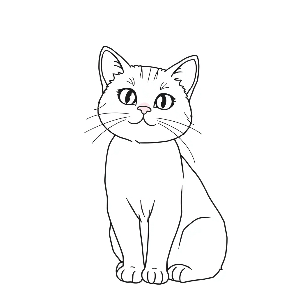 猫 صفحات التلوين