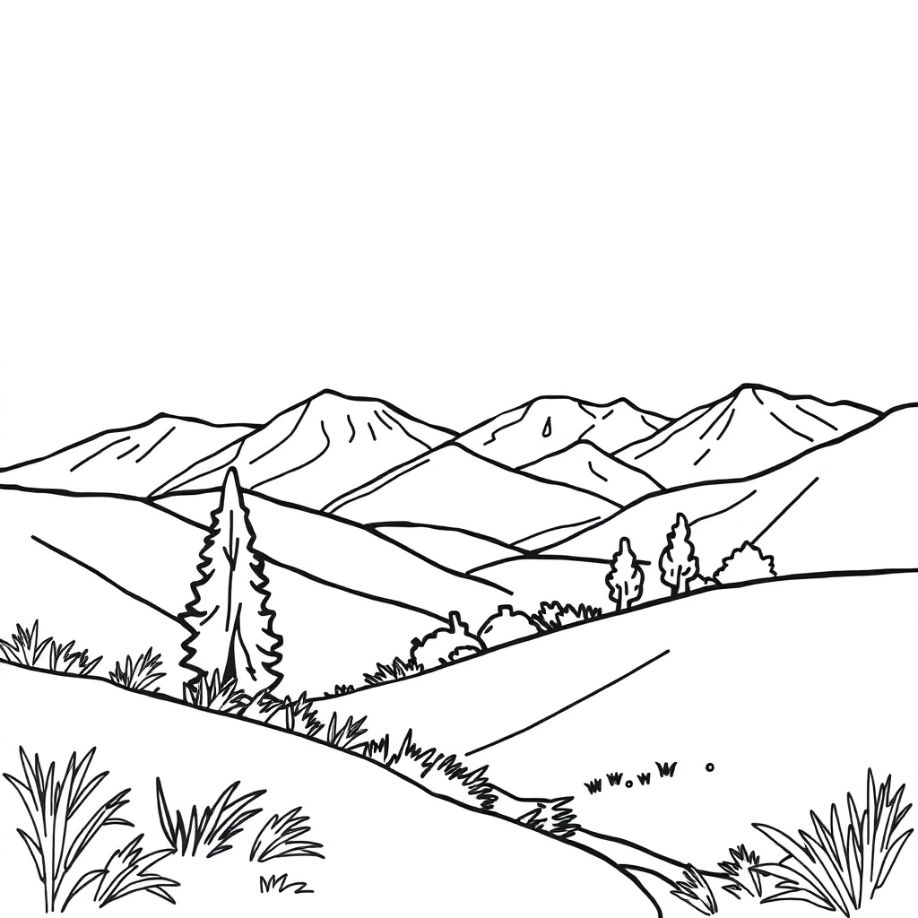 千里江山 صفحات التلوين