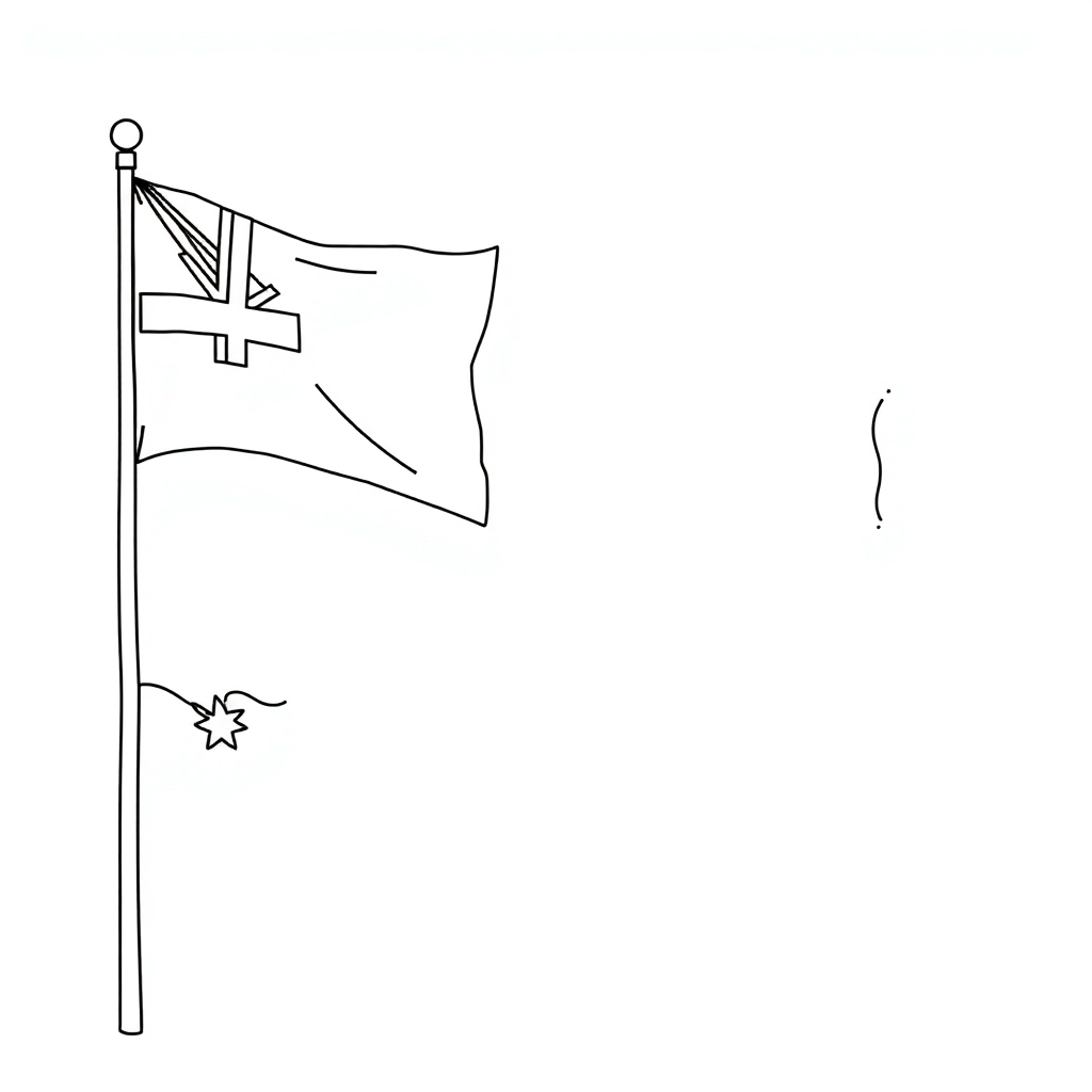 Flags fly صفحات التلوين