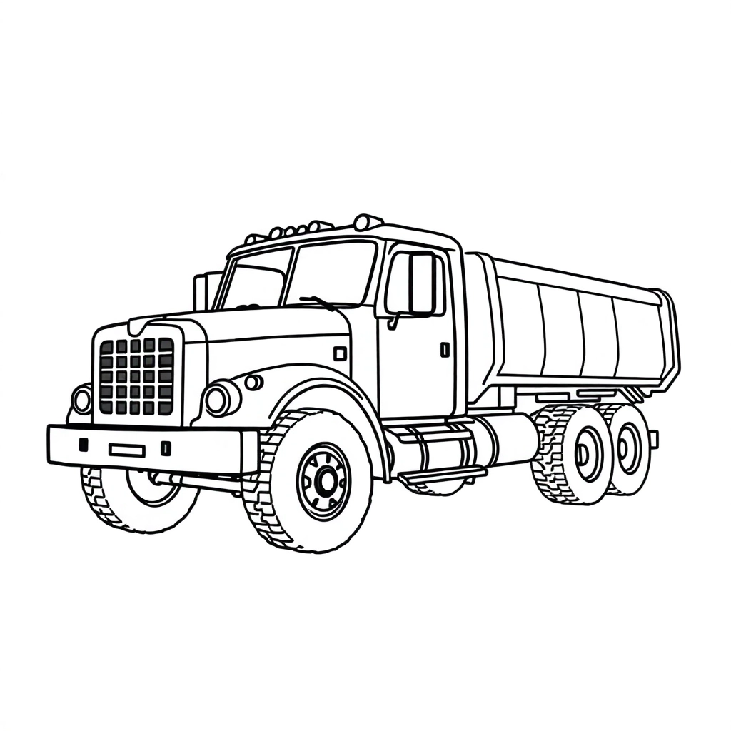 卡车 صفحات التلوين