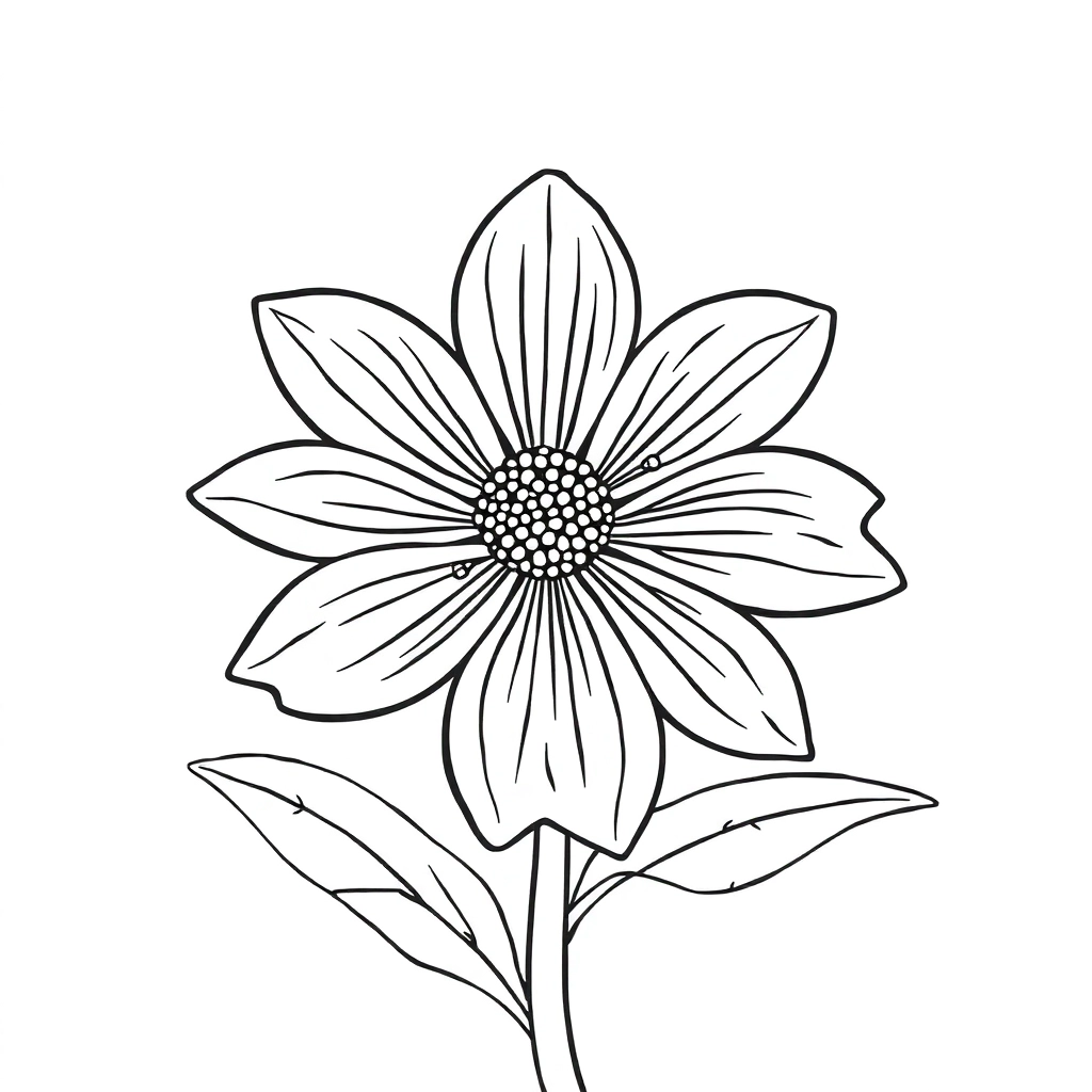 花 صفحات التلوين