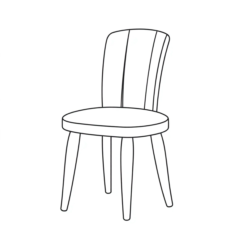classroom chair صفحات التلوين