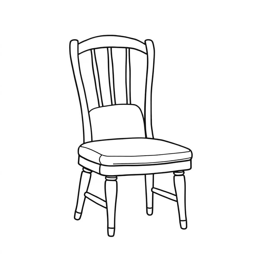 classroom chair صفحات التلوين