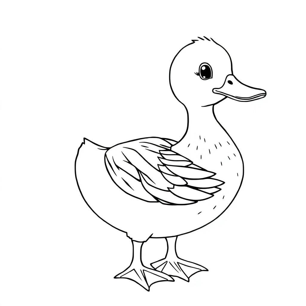 duck صفحات التلوين