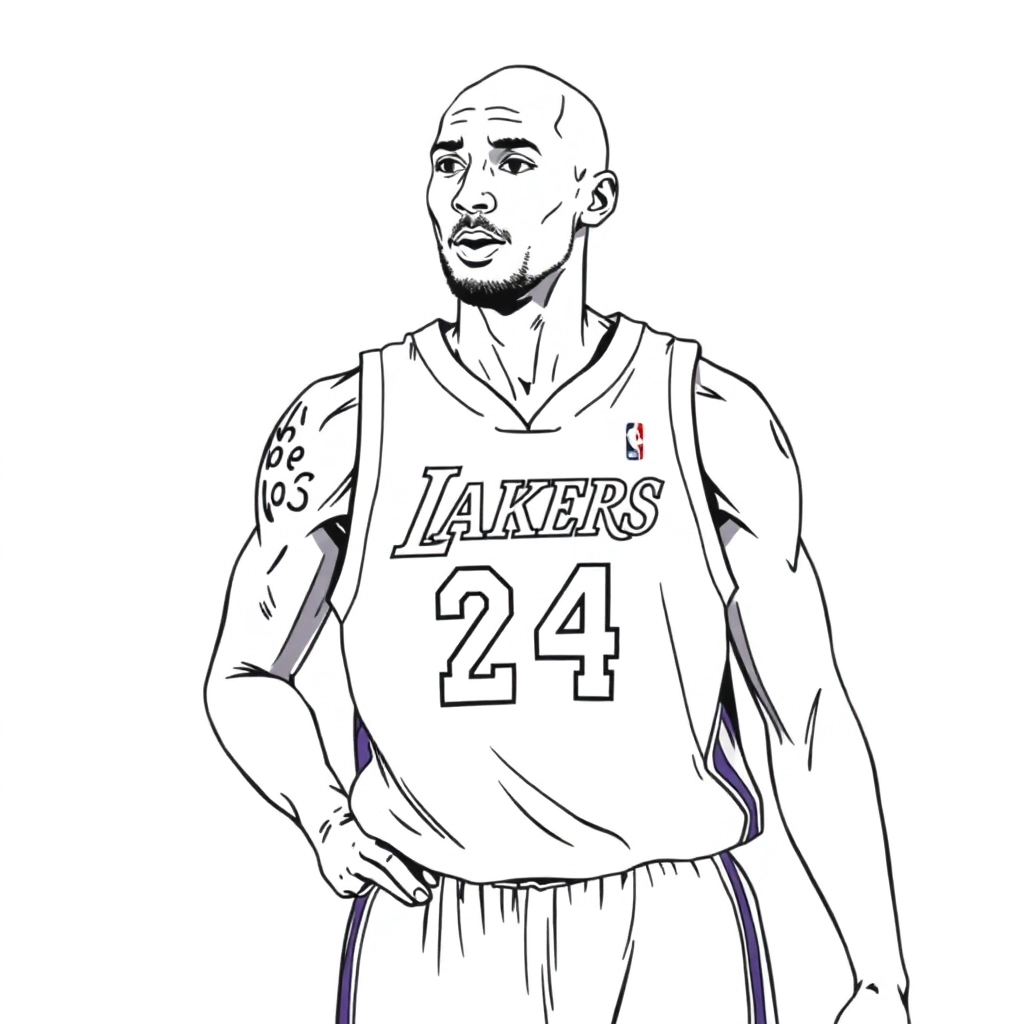 Kobe صفحات التلوين
