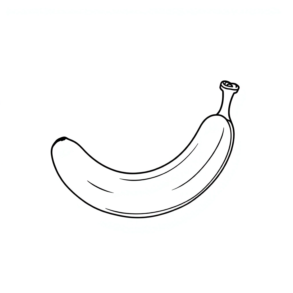 一串香蕉 صفحات التلوين