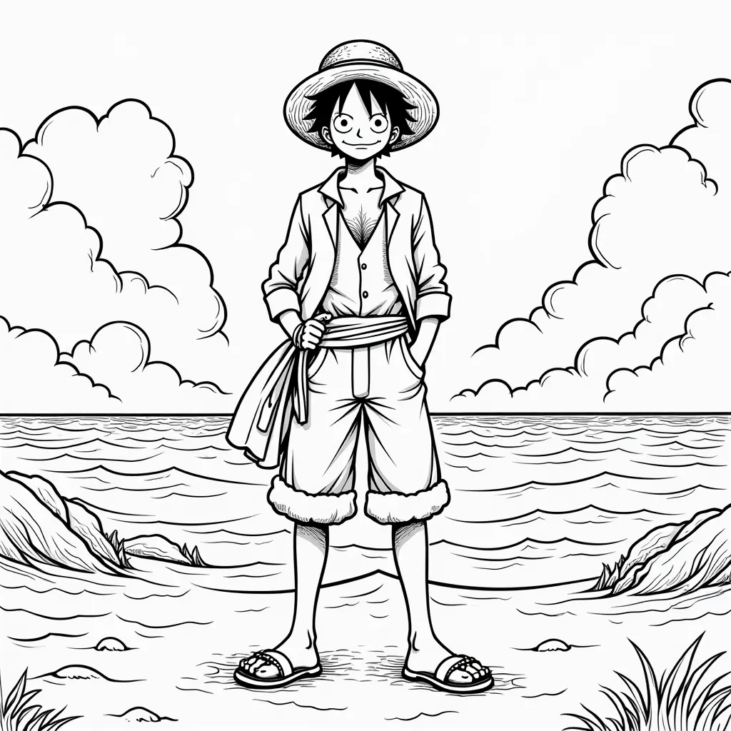 One Piece coloring pages