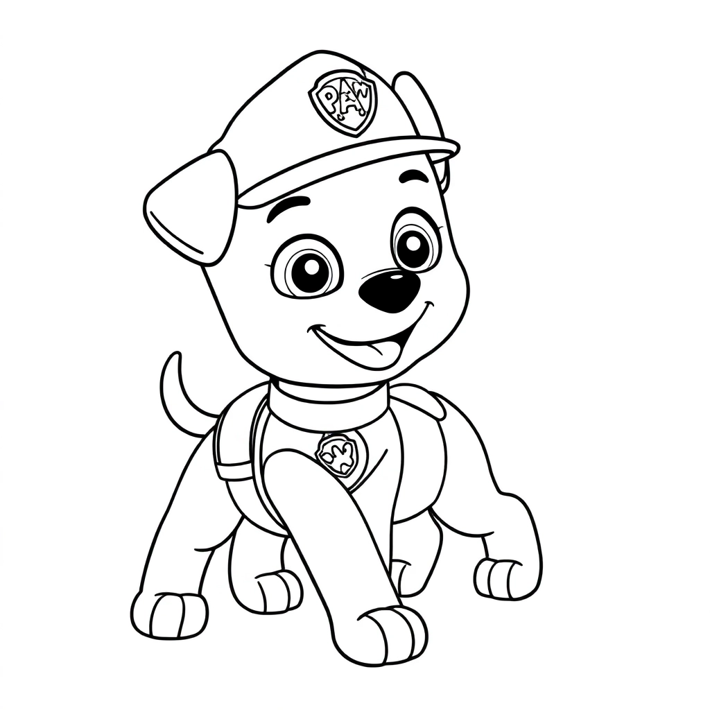 Paw Patrol صفحات التلوين