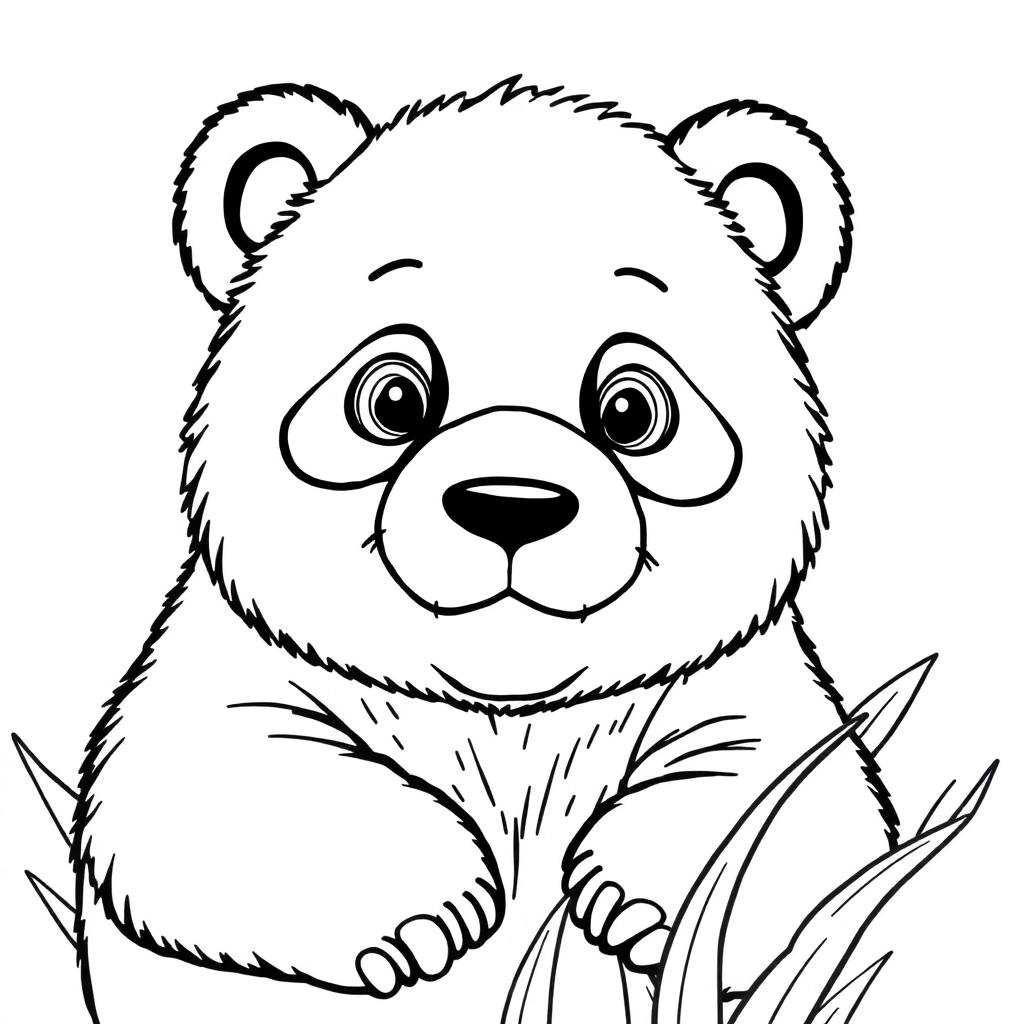 熊猫 Coloring Pages