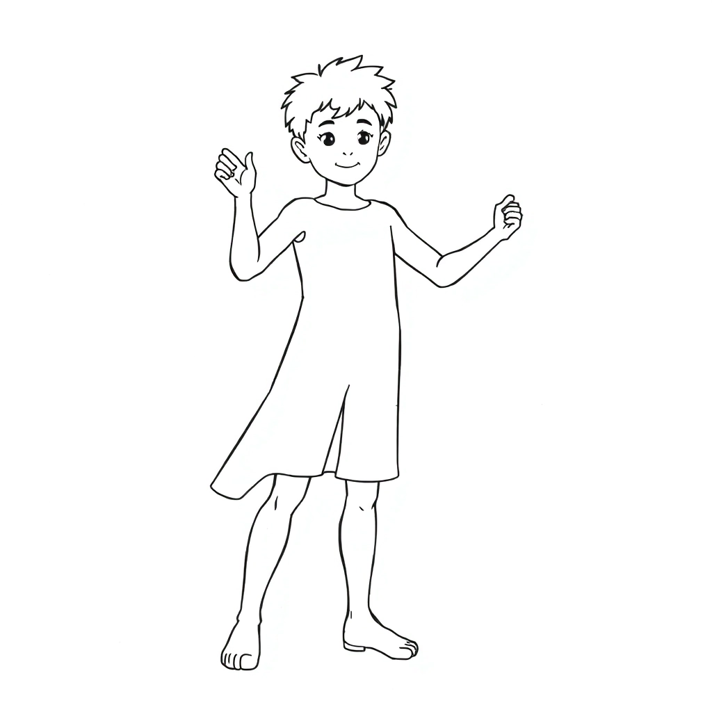 figure Coloring Pages
