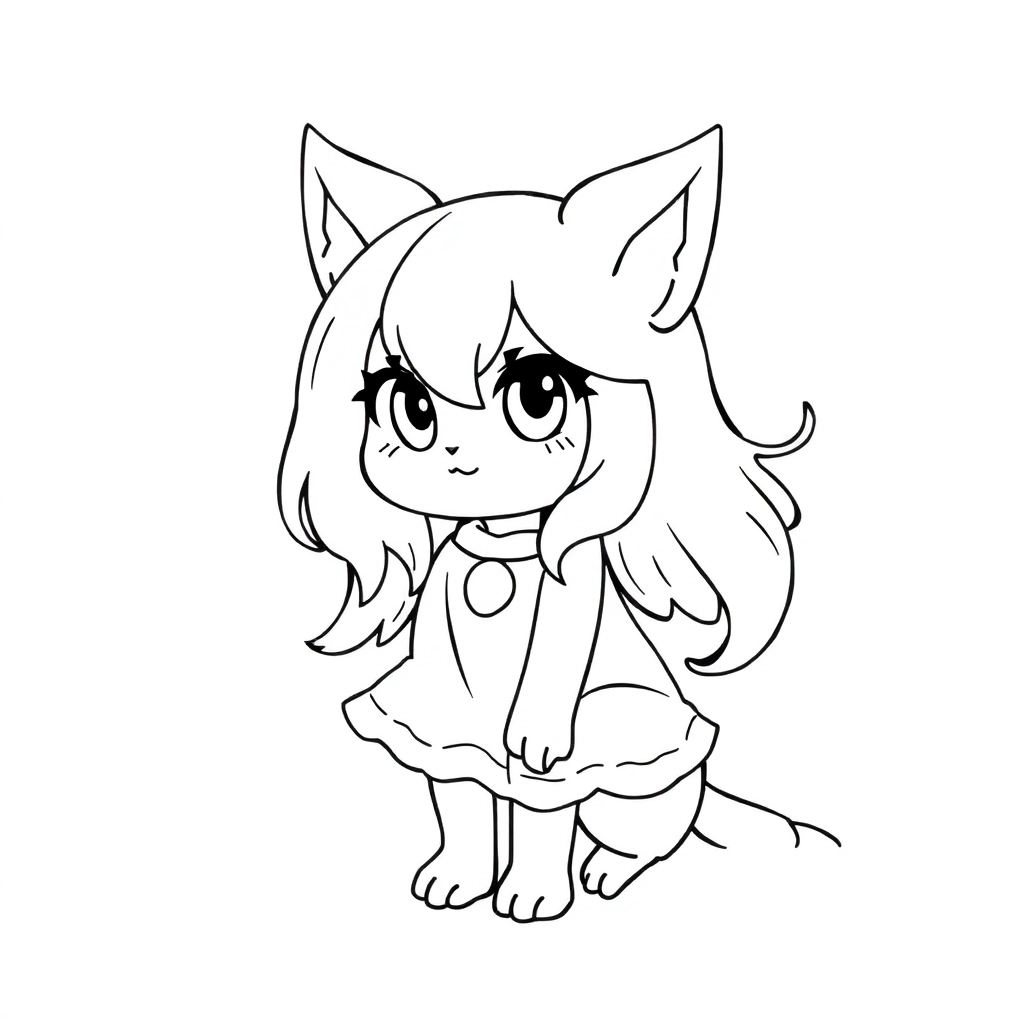 Kuromi Páginas para Colorear