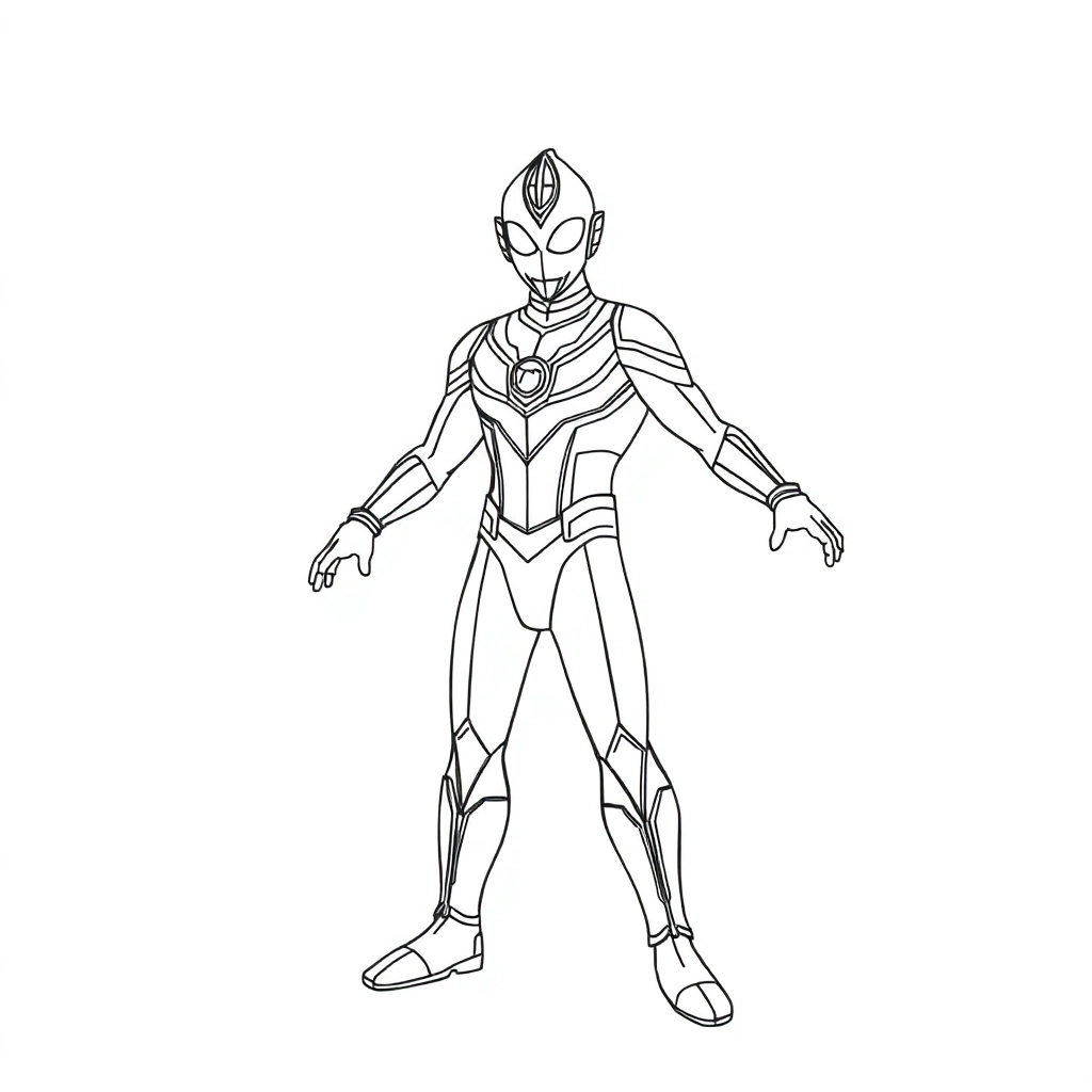 奥特曼 Coloring Pages