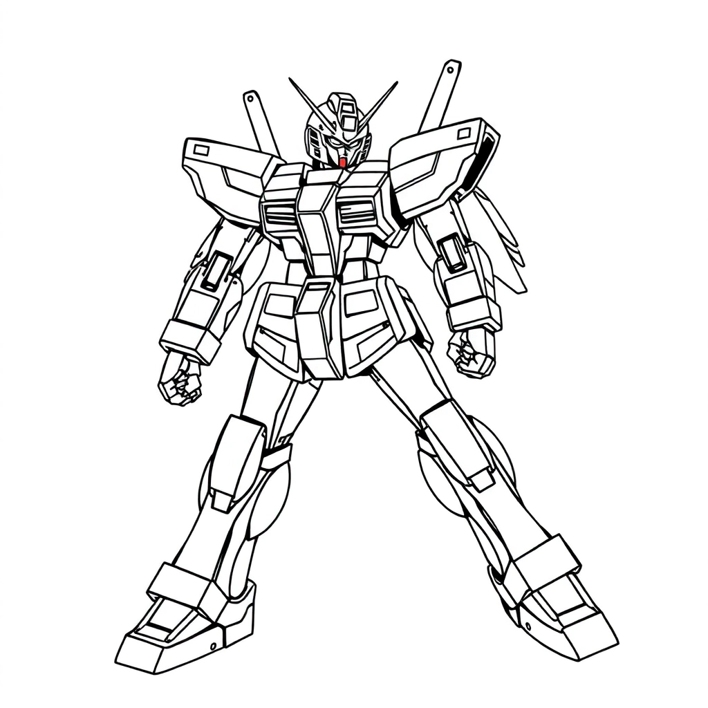 Mobile suit gundam Coloring Pages