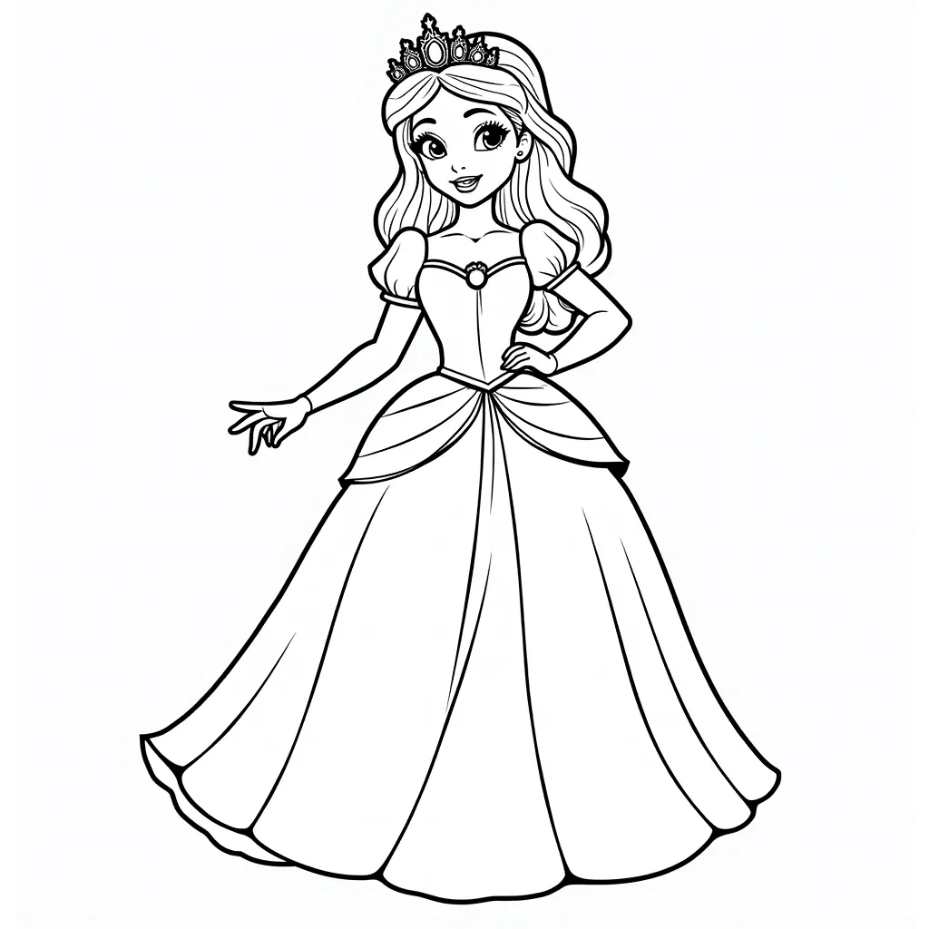 Princess  coloring pages