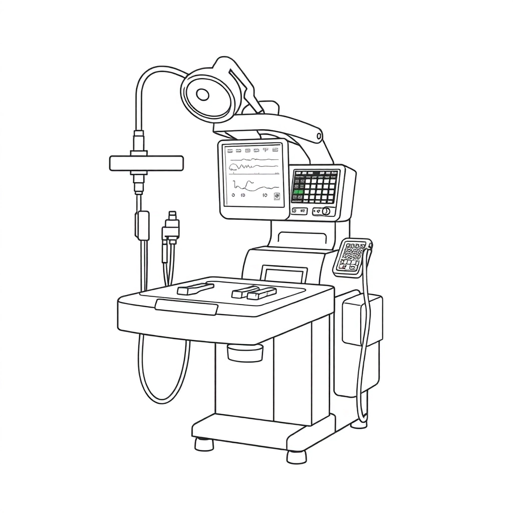 medical machine Coloring Pages