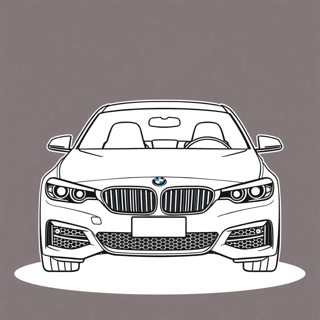 BMW Páginas para Colorear