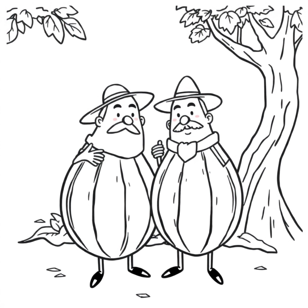 金刚葫芦娃 Coloring Pages