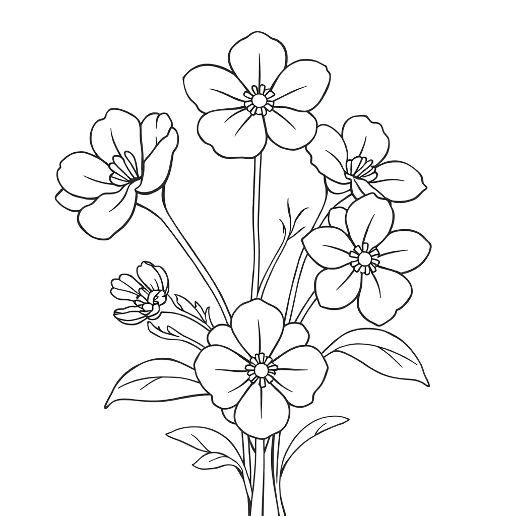 simple geometry flowers basic calligraphy curves Clear lines no figures symmetrical For around 13 Páginas para Colorear