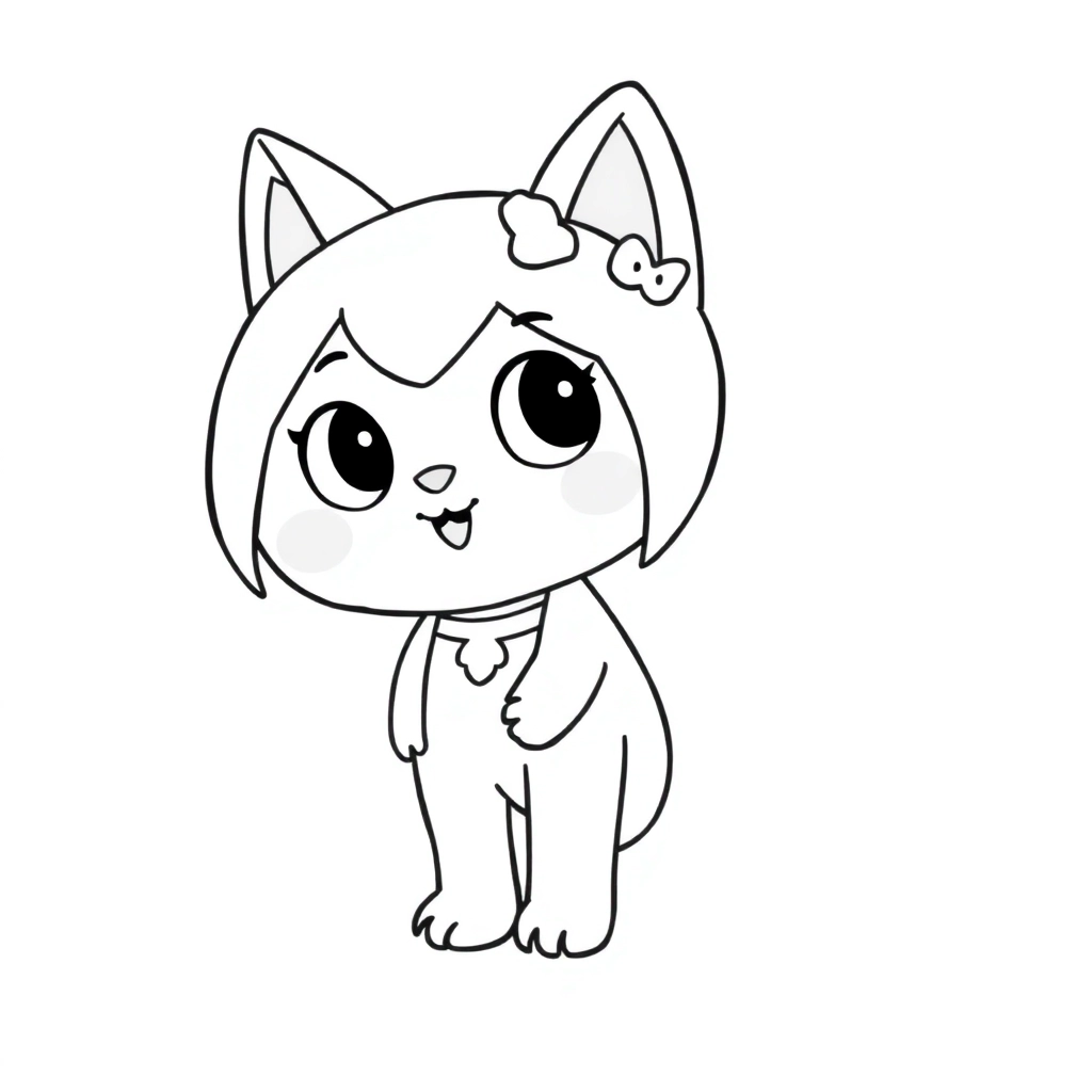 库洛米 Coloring Pages