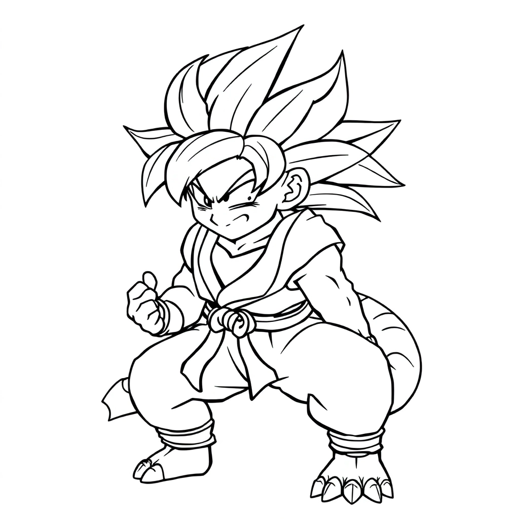 七龙珠 Coloring Pages
