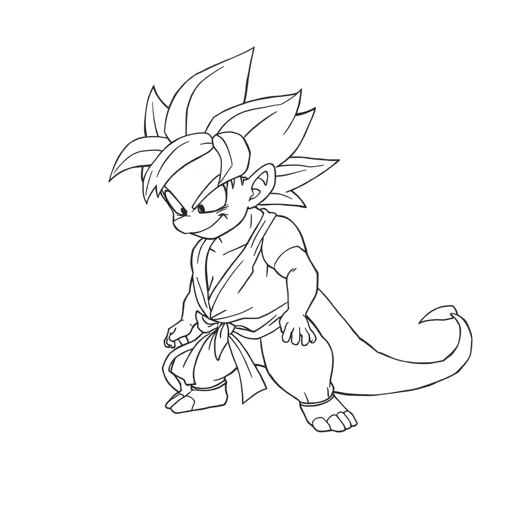 七龙珠 Coloring Pages