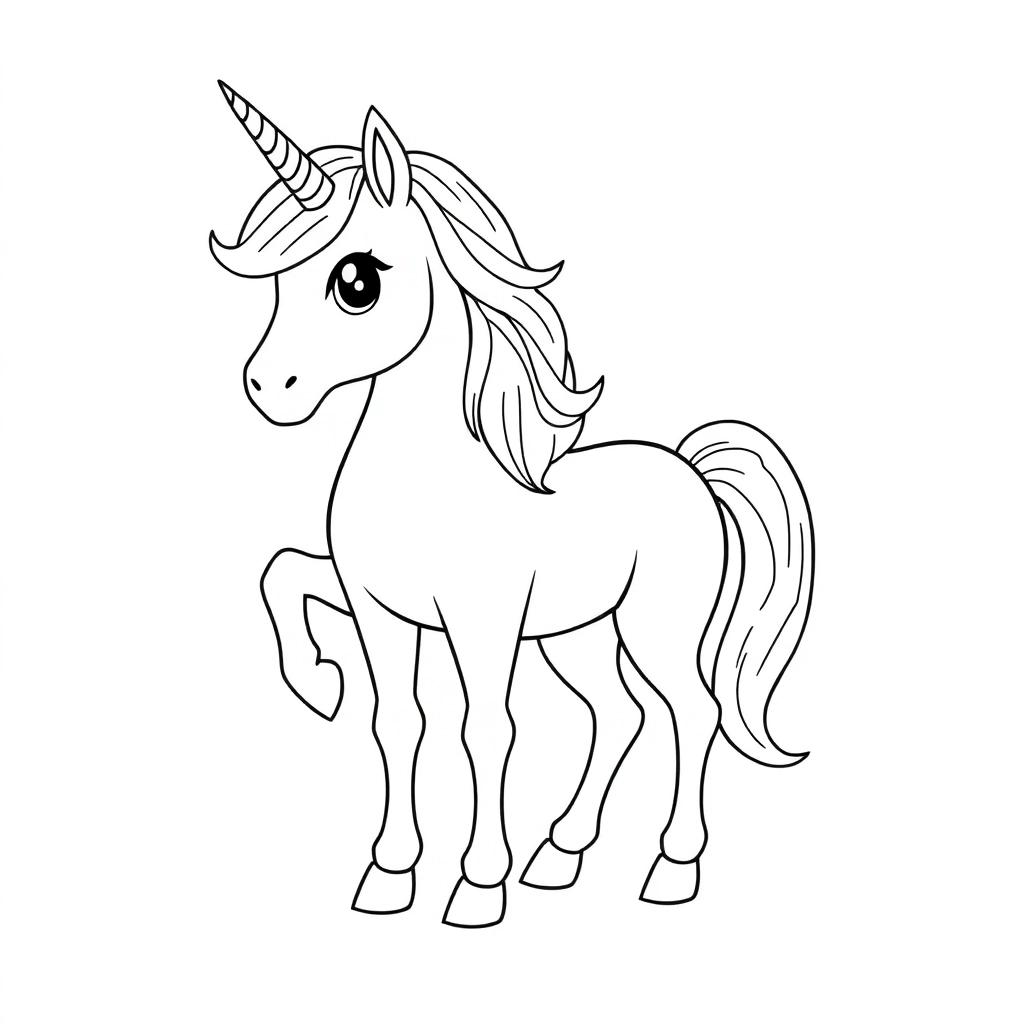 unicorn Coloring Pages