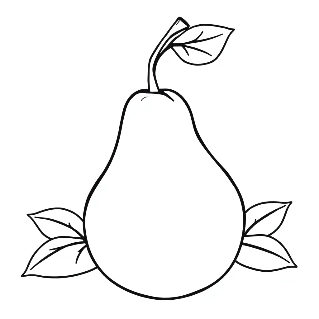 新疆香梨 Coloring Pages
