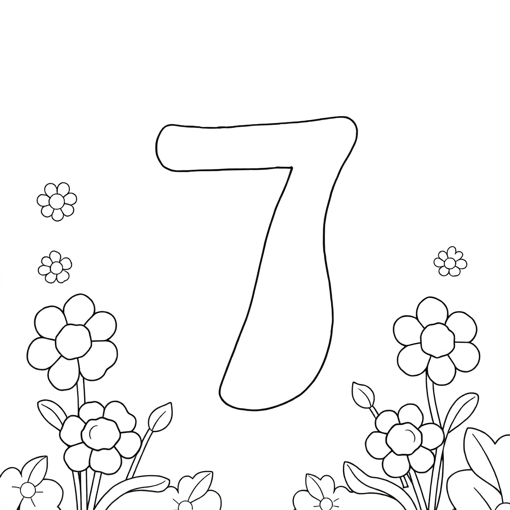 7 Páginas para Colorear