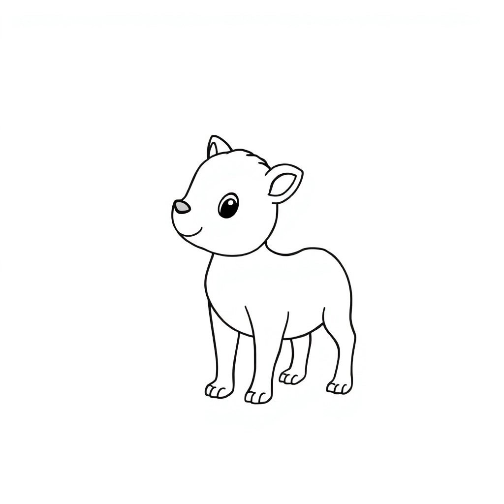 animal صفحات التلوين