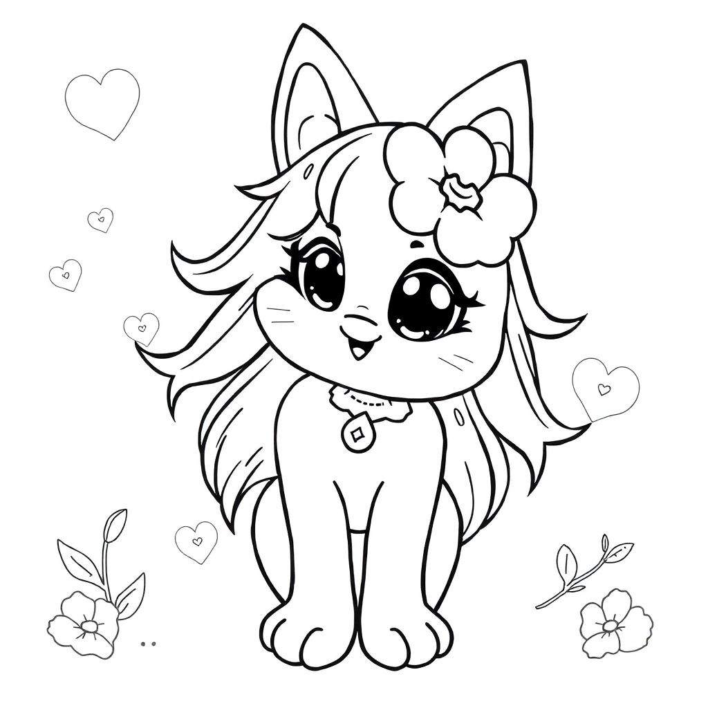kuromi Coloring Pages