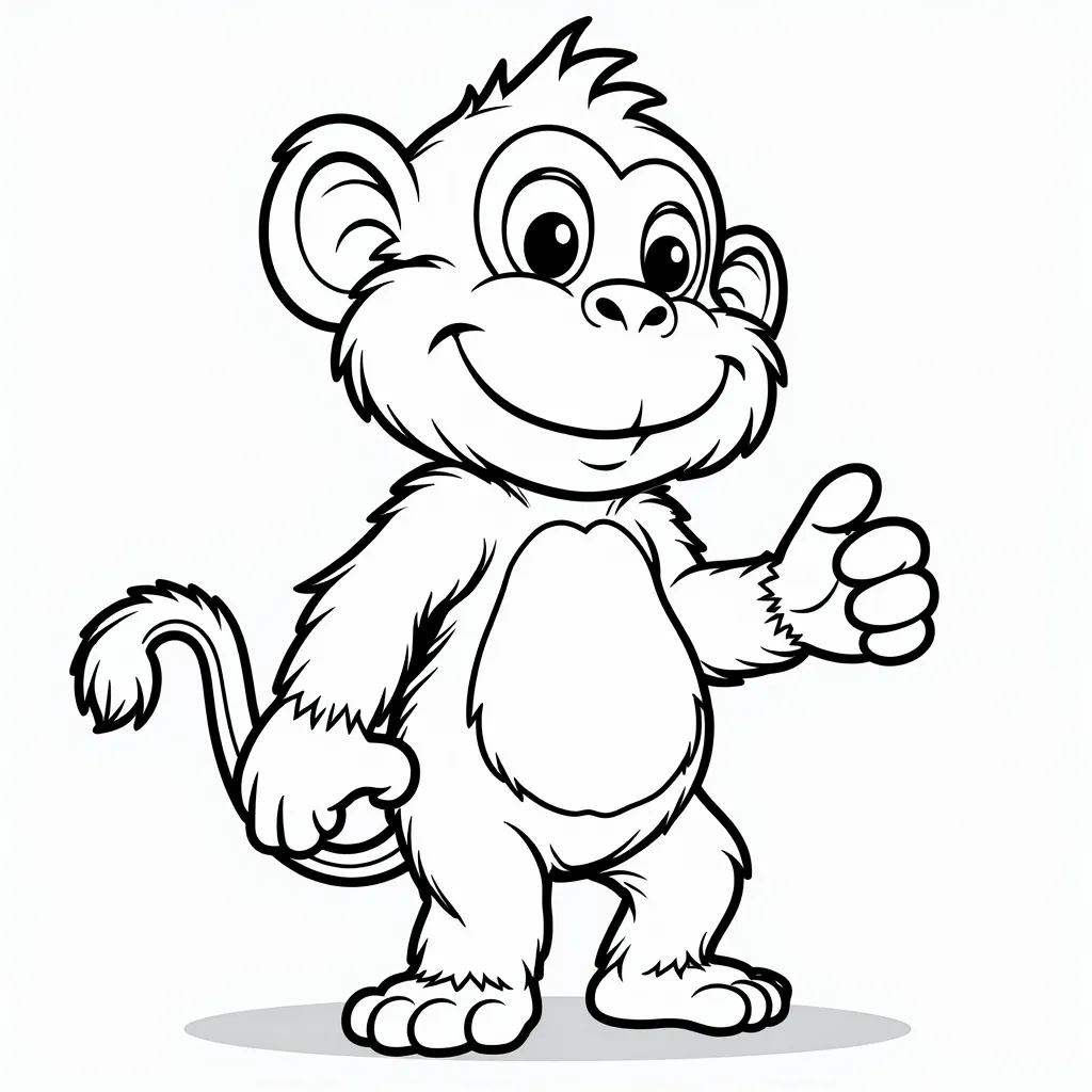 monkey d lufy coloring pages