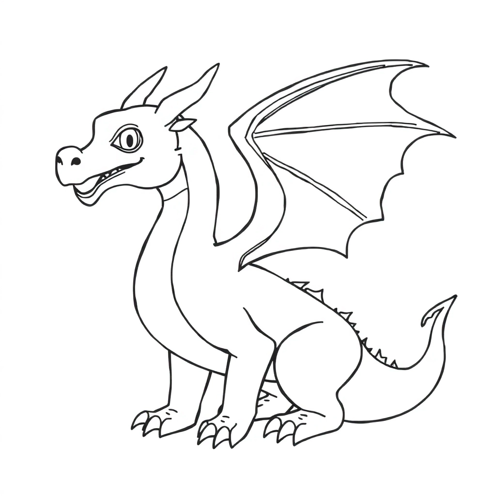 dragon cool Coloring Pages