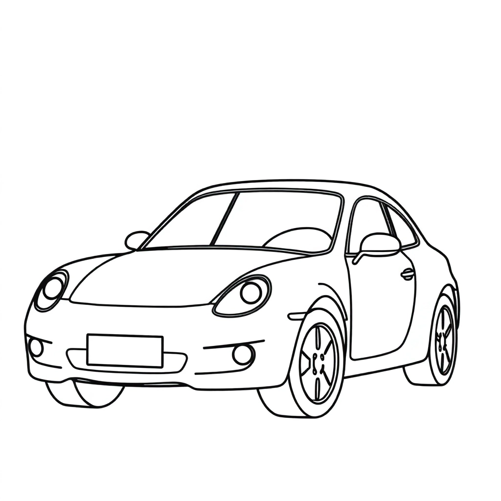 car صفحات التلوين