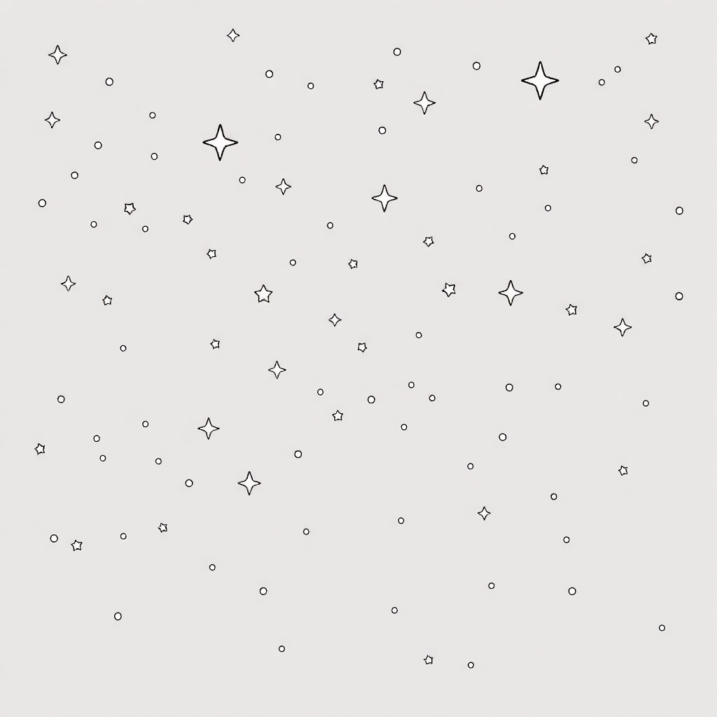 梵高星空 Coloring Pages