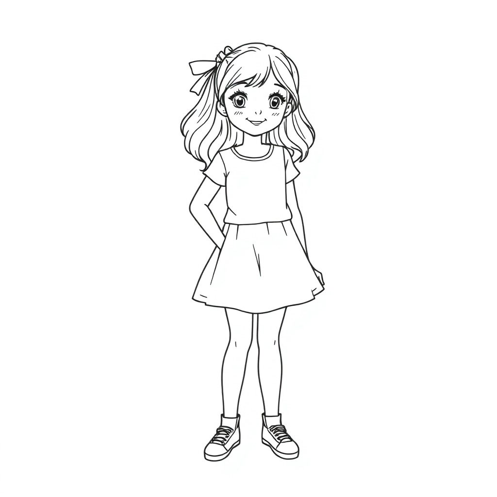 girl Coloring Pages
