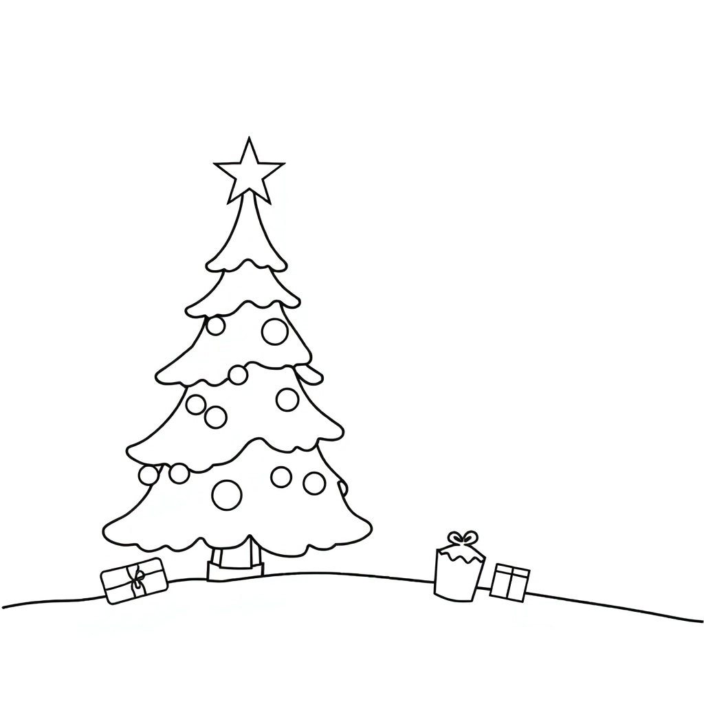 christmas Páginas para Colorear