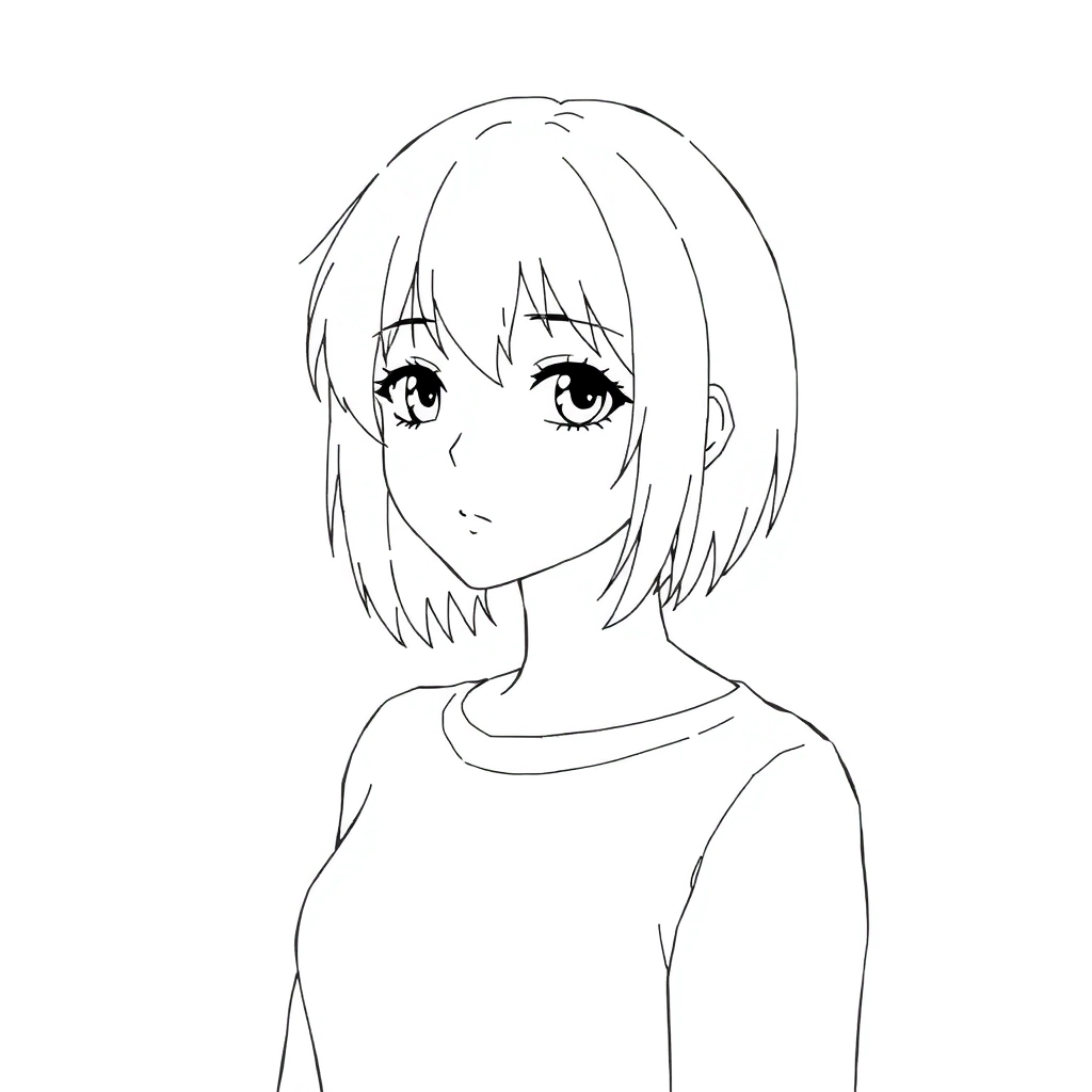 凌波丽 Coloring Pages