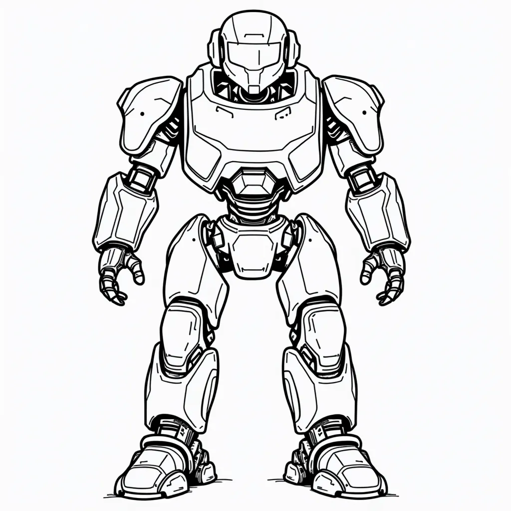 mechatronics coloring pages