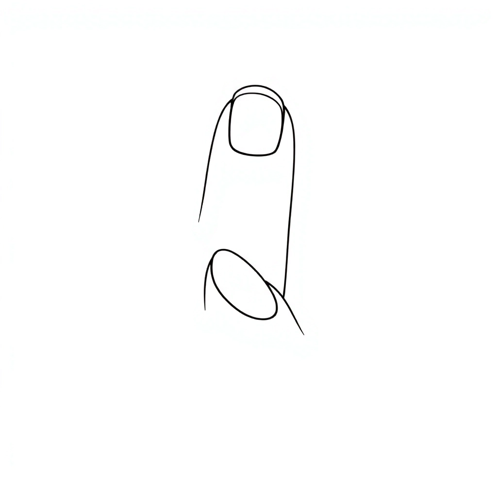 the middle finger  صفحات التلوين