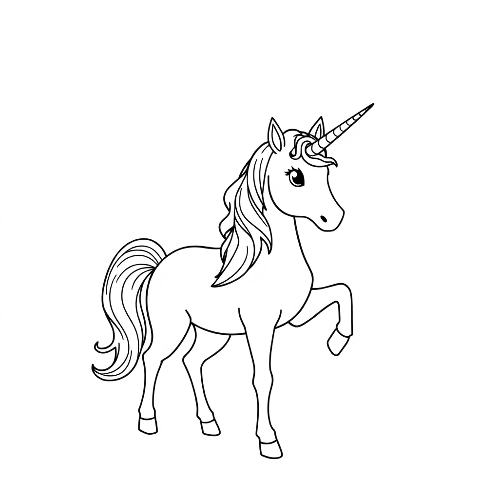 unicorn Páginas para Colorear