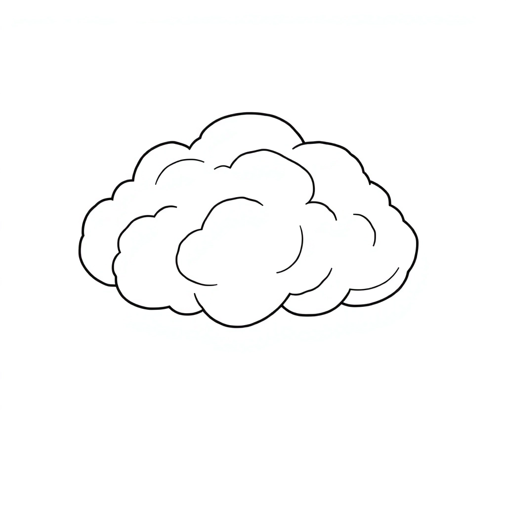 cloud صفحات التلوين