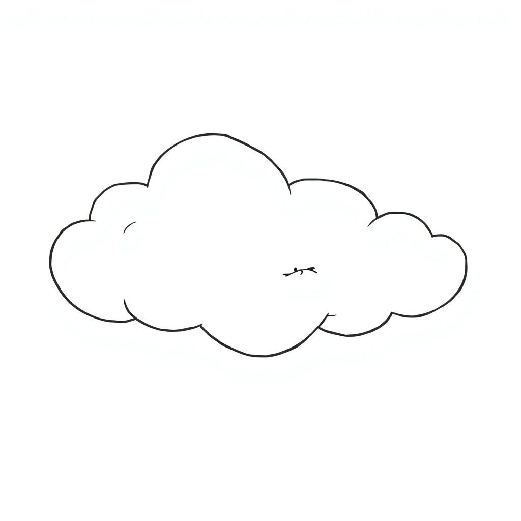 几朵云 Coloring Pages