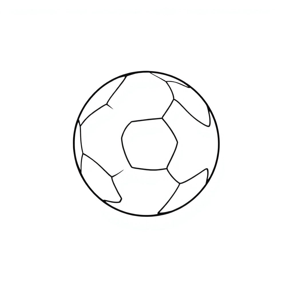 一个光亮的球 Coloring Pages