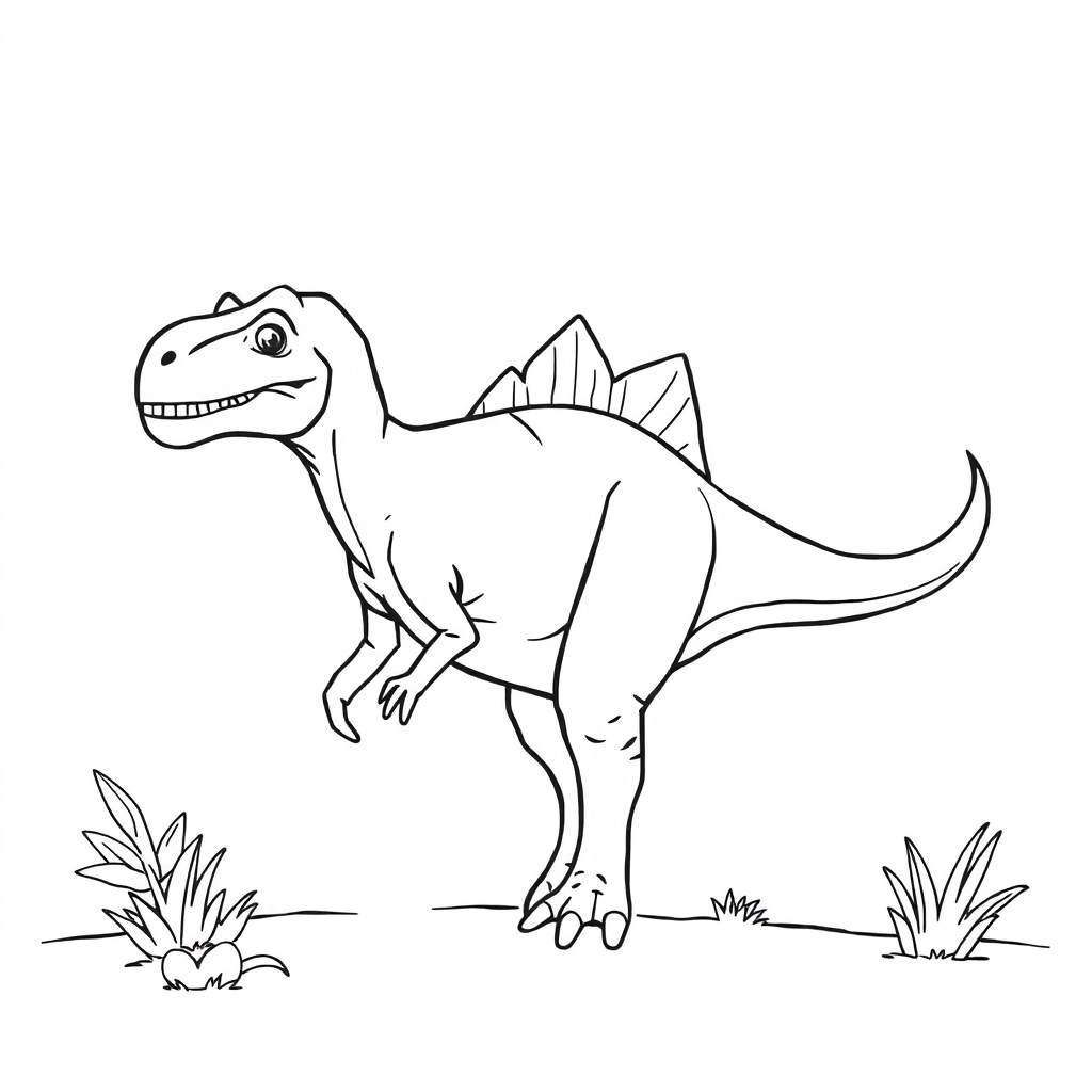 恐龙 Coloring Pages