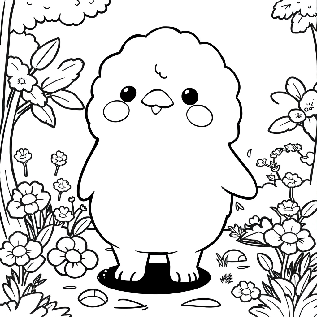 labubu Coloring Pages