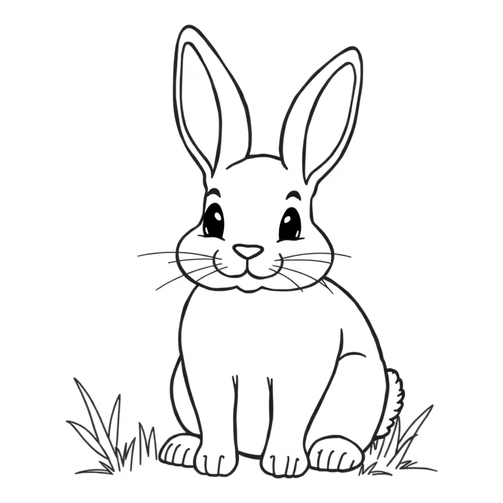 兔子 Coloring Pages