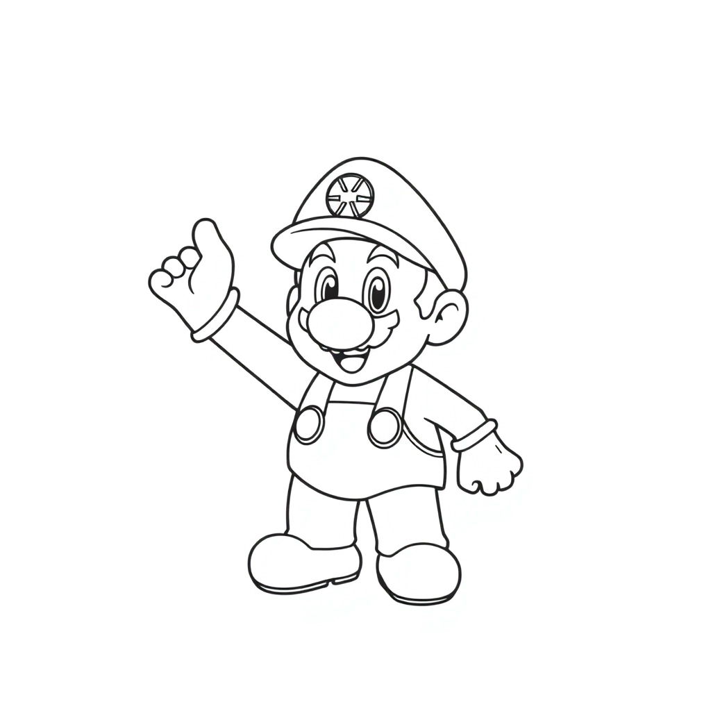 马里奥奥德赛 Páginas para Colorear