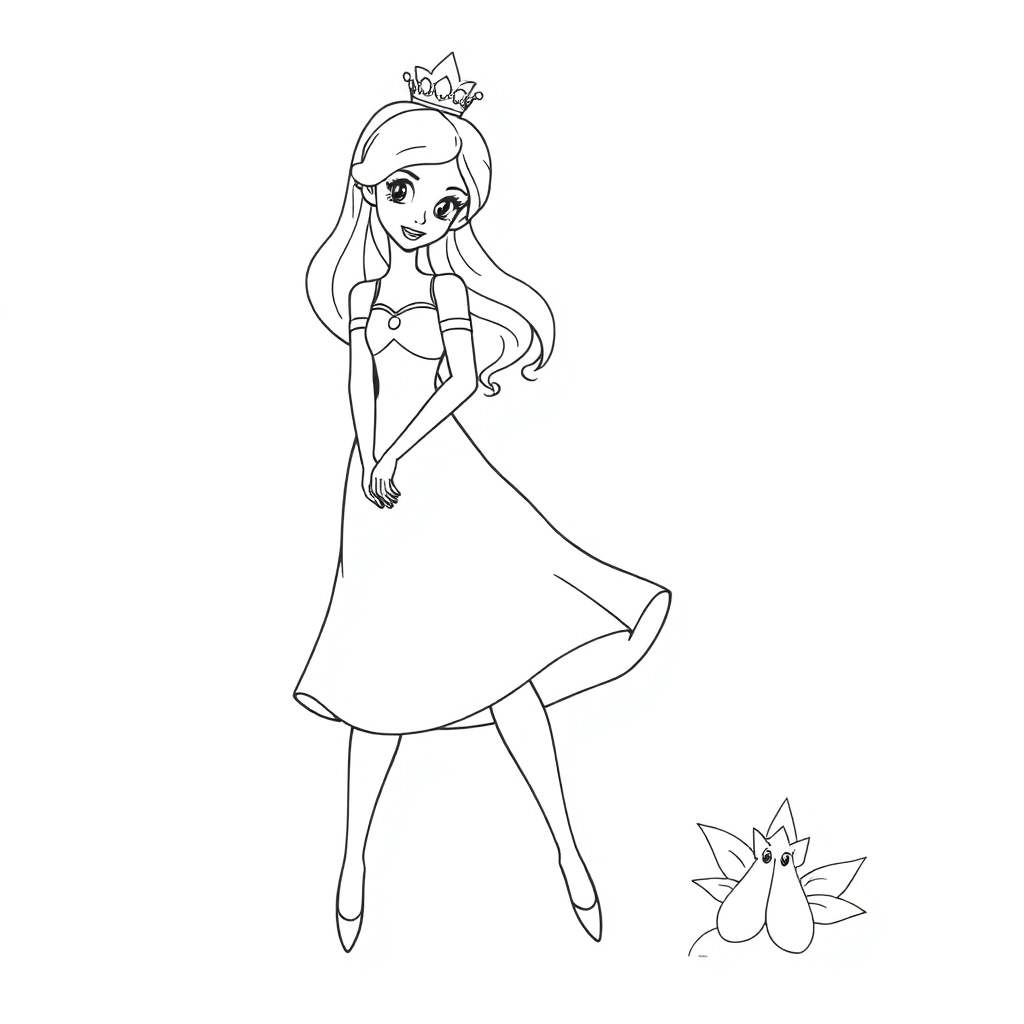 罗莎塔 Páginas para Colorear