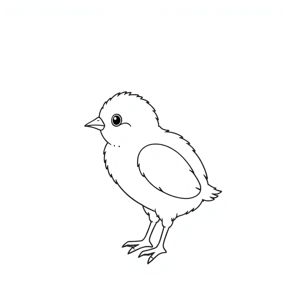 小鸡 Páginas para Colorear