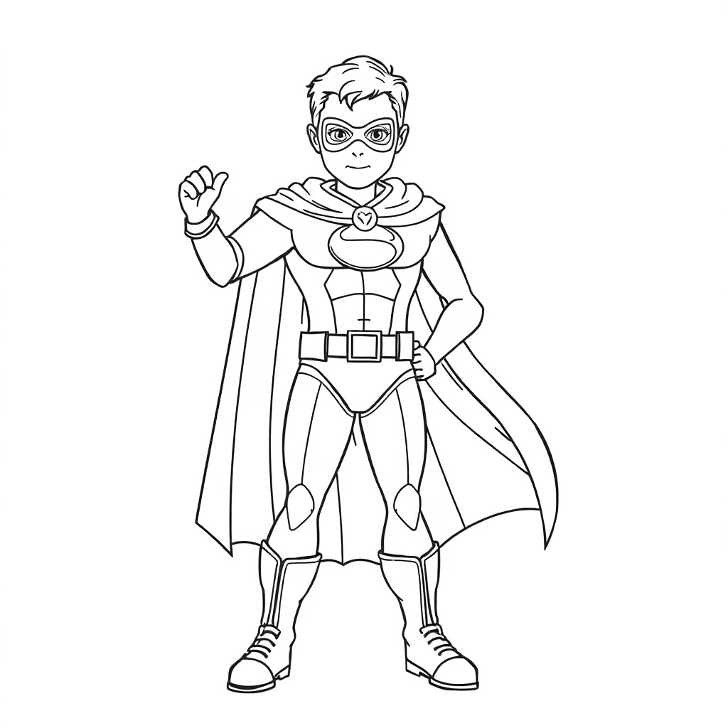 hero Páginas para Colorear